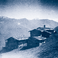 E.L. Kirchner Stafelalp Foto um 1919 © Kirchner Museum Davos