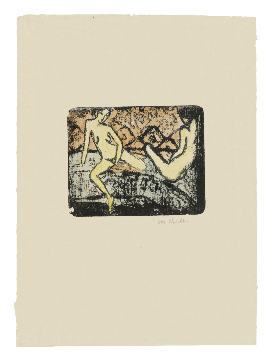 Mueller_Otto_Zwei_auf_dem_Sofa_sitzende_Maedchen_1912-14
