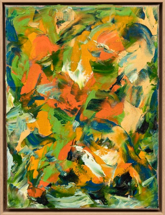 Chunqing Huang, Ernst Ludwig Kirchner (Painter’s Portrait), 2016, Öl auf Leinwand, im Besitz der Künstlerin © Chunqing Huang, Foto: Wolfgang Günzel